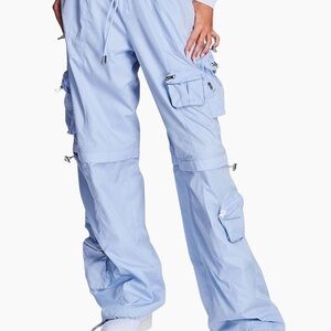 Light Blue Cargo Pants
